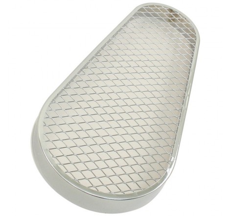 Copri cinghia cromata a rete