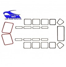 Guarnizioni carrozzeria e vetri